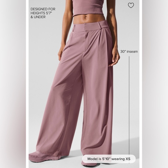 ALO Yoga High-Waist Dreamscape Trouser (regular) - Picture 8 of 9